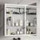 Margot Illuminated LED Mirror Cabinet With BLUETOOTH Speaker & USB Port 700x500mm