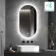 Alisha Pill Illuminated LED Mirror With BLUETOOTH Speaker 900x500mm