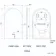 Maya Black Framed Arched Backlit Illuminated LED Mirror With BLUETOOTH Speaker 750x500mm
