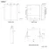 Aurora Battery Powered Matt Black Illuminated LED Mirror Cabinet 700x600mm