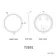 Delilah Battery Powered Brushed Brass Round Illuminated LED Mirror 600mm