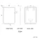Mila Battery Powered Black Framed Illuminated LED Mirror 700x500mm