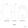 Maya Battery Powered Brushed Brass Arched Backlit Illuminated LED Mirror 750x500mm