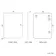 Nina Black Framed Mirror 800x600mm