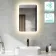 Clara Backlit LED Mirror LED Mirror With BLUETOOTH Speaker 600x400mm