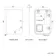 Nina Black Framed Backlit Illuminated LED Mirror 600x400mm