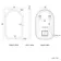 Isabel Brushed Gunmetal Arched LED Mirror with Front & Back Illumination 800x500mm