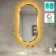 Isabel Brushed Brass Pill RGB LED Mirror with Ghost Technology 1000x500mm