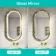 Isabel Brushed Brass Pill RGB LED Mirror with Ghost Technology 1000x500mm