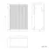 Sicily Fluted Coastal White 600 Toilet Unit