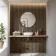 Trepanel Aqua 3D® Waterproof Walnut Brown Wood Effect Reeded Wall Panel 3 Pack (Covers 1.80 SQM)