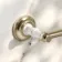 Avoca Traditional English Gold Towel Rail