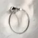 Kenmare Traditional Chrome Towel Ring