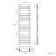 Santorini Electric White Flat Panel Heated Towel Rail 1600x450mm