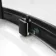 Hamburg Matt Black Easy Clean 8mm Offset Quadrant Shower Enclosure 1200x900mm - Easy Fix