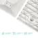 Berlin Quadrant Matt White Slate Effect SMC Composite Shower Tray 900x900mm