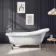 Highbury 1700mm Roll Top Slipper Bath - Chrome Claw Feet