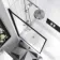 Abingdon 1500 Roll Top Shower Bath - Black Ball Feet & 6mm Easy Clean Matt Black Framed Screen