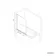 Stafford 1500x700 Round Shower Bath & 6mm Easy Clean Screen with Rail