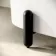 Shore 1700 Matt White Freestanding Bath - Matt Black Feet