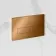 Idaho Pneumatic Concealed Cistern with Brushed Copper Flush Plate - Square Buttons