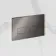 Idaho Pneumatic Concealed Cistern with Brushed Gunmetal Flush Plate - Square Buttons
