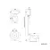 Hudson Traditional Toilet With High-Level Cistern and Dove Grey Wooden Seat