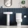 Portland Fully Back to Wall Close Coupled Toilet With Soft Close Seat