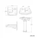 Hudson Traditional Low-Level Toilet With Chalk White Seat & Pedestal Basin - Single Tap Hole