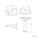 Hudson Traditional High-Level Toilet With Cashmere Pink Seat & Pedestal Basin - Single Tap Hole
