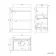 Trent Gloss White Combination Basin Drawer and Aruba Toilet 1100mm - Right Handed