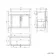 Bermuda Dove Grey Vanity with Curved Counter Top Basin 800mm - Brass Knurled Handles