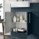 Harper Navy Blue Combination Vanity Basin & Tucson Toilet 1000mm