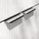 Sicily Fluted Coastal White Combination Vanity Basin 1500mm (Excludes Toilet) - Chrome Handles