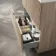 Crete Fluted Apex Oak Basin Vanity Drawer 800mm