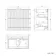 Crete Fluted Apex Oak Basin Vanity Drawer 800mm