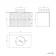 Crete Fluted Charcoal Elm Wall Hung Drawer Vanity with Marble Top & Nevis Basin 800mm