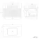 Sorrento Fluted Matt Black Wall Hung Drawer Vanity with Marble Top & Reno Basin 800mm