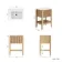Maru Oak Wood Grain Vanity Unit & Matt White Stone Basin 600mm