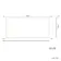 Maru Walnut Wood Grain Vanity Cabinet 1000mm with Matt White Stone Top - Basin Not Included
