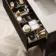 Maru Black Oak Wood Grain Vanity Unit & Matt White Stone Basin 1000mm