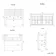 Maru Black Oak Wood Grain Vanity Unit & Matt White Double Stone Basin 1200mm