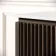 Maru Black Oak Wood Grain Vanity Cabinet 800mm with Matt White Stone Top - Basin Not Included