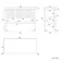 Maru Black Oak Wood Grain Vanity Cabinet 1400mm with Matt White Stone Top - Basin Not Included