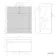 Havana Fluted Black Walnut Combination Vanity Basin and Aruba Toilet 1300mm - Black Accents
