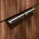 Havana Fluted Black Walnut Cabinet with Marble Top & Reno Basin 800mm - Chrome Handles