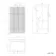 Havana Fluted Black Walnut Basin Vanity and Back To Wall Toilet Unit 1000mm (Excludes Toilet) - Chrome Handles
