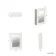 Cotton White Mirror Cabinet 700x500mm