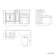Monaco Cotton White Combination Vanity Basin and Tucson Toilet 1500mm - Brushed Brass Accents