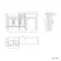 Monaco Cotton White Combination Vanity Basin 1500mm (Excludes Pan & Cistern) - Brass Knurled Handles